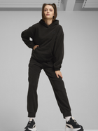 Худи женское Puma Ess Elevated Hoodie 68152901 M Чорне (4067979948333) - зображення 3