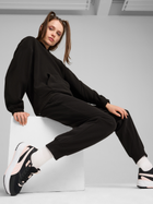 Спортивні штани теплі жіночі Puma Ess Elevated Pants 68153201 S Чорні (4067981465330) - зображення 3