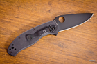 Карманный нож Spyderco Tenacious G-10 Black Blade (870431) - изображение 6
