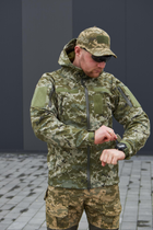 Чоловіча Куртка Soft Shell піксель Military 4XL - зображення 4