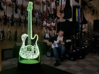 Змінна пластина для 3D-світильників "Гітара 2" 3DTOYSLAMP