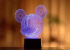 Змінна пластина для 3D-світильників "Мікі Маус" 3DTOYSLAMP