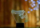 Змінна пластина для 3D-світильників "Револьвер" 3DTOYSLAMP