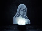 Змінна пластина для 3D-світильників "Дєва" 3DTOYSLAMP