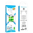 Кабель Hoco Micro USB Victory charging data cable X83 |1m, 2.4A| white