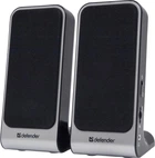 Колонка портативна Defender SPK-225, Black, 4 Вт, 3.5 мм, живлення від USB, регулятор гучності, роз'єм для навушників (65220)
