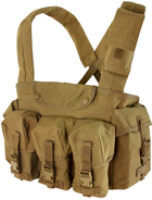 Розвантажувальний жилет Condor Seven Pocket Chest Rig колір coyote brown