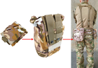 Подсумок для сброса магазинов мультикам степной Multicam Arid (MOLLE, на тактический пояс, разгрузку, РПС)