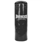 Мішок боксерський Циліндр ПВХ h-80см BOXER Класик (наповнювач- дрантя х-б, d-28см, вага-19кг, Чорний) (1003-04_Чорний)
