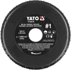 Диск-фреза торцевой к КШМ Yato по дереву, шпатлевке, гипсу; Ø=120/22.2 мм, t= 6 мм шероховатая №1 [10] YT-59178 (5906083099564)