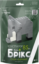 Конструктор Tigres Bricks Слон 85 елементів (40006 Tigres)