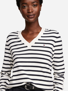 Пуловер жіночий Tommy Hilfiger WW0WW40098-03O XS Білий (8720637077757) - зображення 4