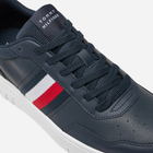 Sneakersy męskie skórzane Tommy Hilfiger FM0FM05116-DW5 45 Granatowe (8720636817132) - obraz 6