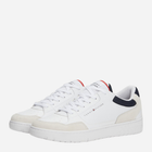 Sneakersy męskie skórzane Tommy Hilfiger FM0FM05058-YBS 41 Białe (8720646034796) - obraz 2