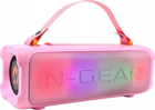 Portatywny głośnik N-Gear Bluetooth z mikrofonem Blazooka 703 Pink (8720589823150) - obraz 2