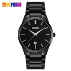 Мужские часы Skmei 9140 Черные с черным циферблатом