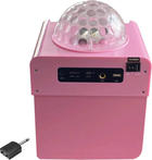 Портативна колонка N-Gear Bluetooth з двома мікрофонами DiscoBlock 410P Pink (8719327187586) - зображення 2