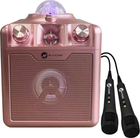 Портативна колонка N-Gear Bluetooth з двома мікрофонами DiscoStar 710SP Space Pink (8720589823129) - зображення 1