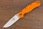 Карманный нож Ontario RAT Model 1 Satin Plain Edge (ON8848OR) Orange - изображение 4