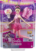 Lalka z akcesoriami Mattel Barbie Winter Sports Ice Skater 30 cm (194735079698) - obraz 1