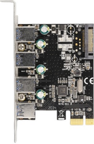 Карта розширення Delock PCI Express x1 - 4 x USB 3.2 Gen1 Type-A (89297)