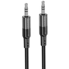 Кабель HOCO Spirit transparent AUX audio cable UPA27 |1.2M| Black