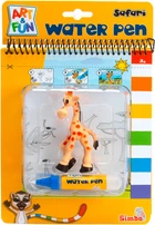 Набор для творчества SIMBA TOYS Книжка-раскраска Сафари с водяной ручкой (6334635) (4006592088668)