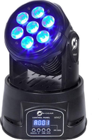 Рухома головка освітлення N-GEAR 7 x 10 Вт LED Moving Light MWL7 (8719327286821)