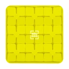 Килимок для пошуку корму WAUDOG Silicone, 205х205х17 мм, жовтий