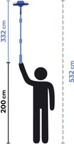 Myjka do szyb Maximex do 3 m + długa składana rączka 6 szt (4008838078808) - obraz 5