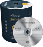 Диски MediaRange DVD+R 4.7 ГБ 16x 100 шт Pack (4260057124739) - зображення 1