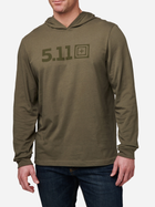 Худі чоловіче 5.11 Tactical 5.11 Hooded Long Sleeve 76165-186 2XL RANGER GREEN (888579523843) - зображення 3