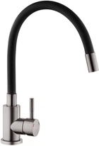Смеситель кухонный KRONER KRP Edelstahl Klassisch PVD035BLK