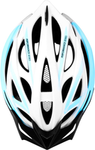 Kask Spokey Femme 928244 rozmiar M 55-58 cm Biało-niebieski (5902693282440) - obraz 3