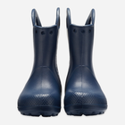 Kalosze chłopięce Crocs Handle Rain Boot Kids 12803-410 28 Granatowe (191448181489) - obraz 4