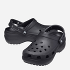 Жіночі крокси Crocs Classic Platform Clog W 206750-001 37,5 Чорні (191448678385) - зображення 3