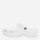 Жіночі крокси Crocs Classic Platform Clog W 206750-100 38,5 Білі (191448678477) - зображення 3