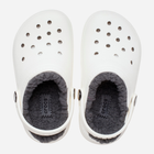 Дитячі крокси для хлопчика Crocs Classic Lined Clog Kids 207010-10M 34-35 Білі (191448702349) - зображення 4