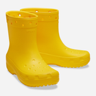 Чоловічі гумові чоботи низькі Crocs Classic Rain Boot 208363-75Y 43-44 Жовті (196265280575) - зображення 4