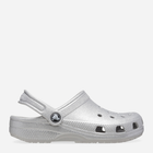 Chodaki dziecięce dla dziewczynki Crocs Classic Glitter Kids Clog T 206992-0IC 23-24 Srebrne (196265550456)