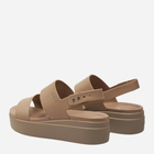 Sandały damskie na platformie Crocs Brooklyn Low Wedge W 206453-2EL 41-42 Beżowe (196265590810) - obraz 4