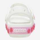 Дитячі сандалії для дівчинки Crocs Crocband Cruiser Pet Sandal T 210030-1NG 24-25 Білі (196265679997) - зображення 5