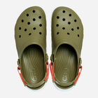 Жіночі крокси Crocs Duet Max II Clog 208776-3UA 39-40 Хакі (196265720699) - зображення 4