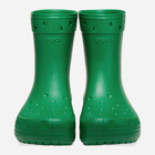 Жіночі гумові чоботи низькі Crocs Classic Rain Boot 208363-3WH 37-38 Зелені (196265751945) - зображення 4