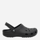 Chodaki męskie Crocs Classic Clog 10001-001 43-44 (M10/W12) 27.2 cm Czarne (841158002474)