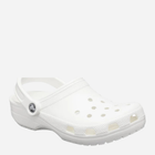 Чоловічі крокси Crocs Classic 10001-100 43-44 Білі (883503185661) - зображення 2