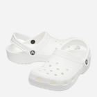 Чоловічі крокси Crocs Classic 10001-100 48-49 Білі (883503185692) - зображення 4