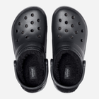 Chodaki męskie ocieplane Crocs Classic Lined Clog 203591-060 45-46 Czarne (887350811155) - obraz 5