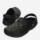 Chodaki męskie ocieplane Crocs Classic Lined Clog 203591-060 46-47 Czarne (887350811162) - obraz 2