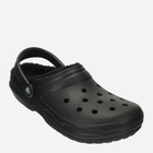 Chodaki męskie ocieplane Crocs Classic Lined Clog 203591-060 41-42 Czarne (887350811223) - obraz 3